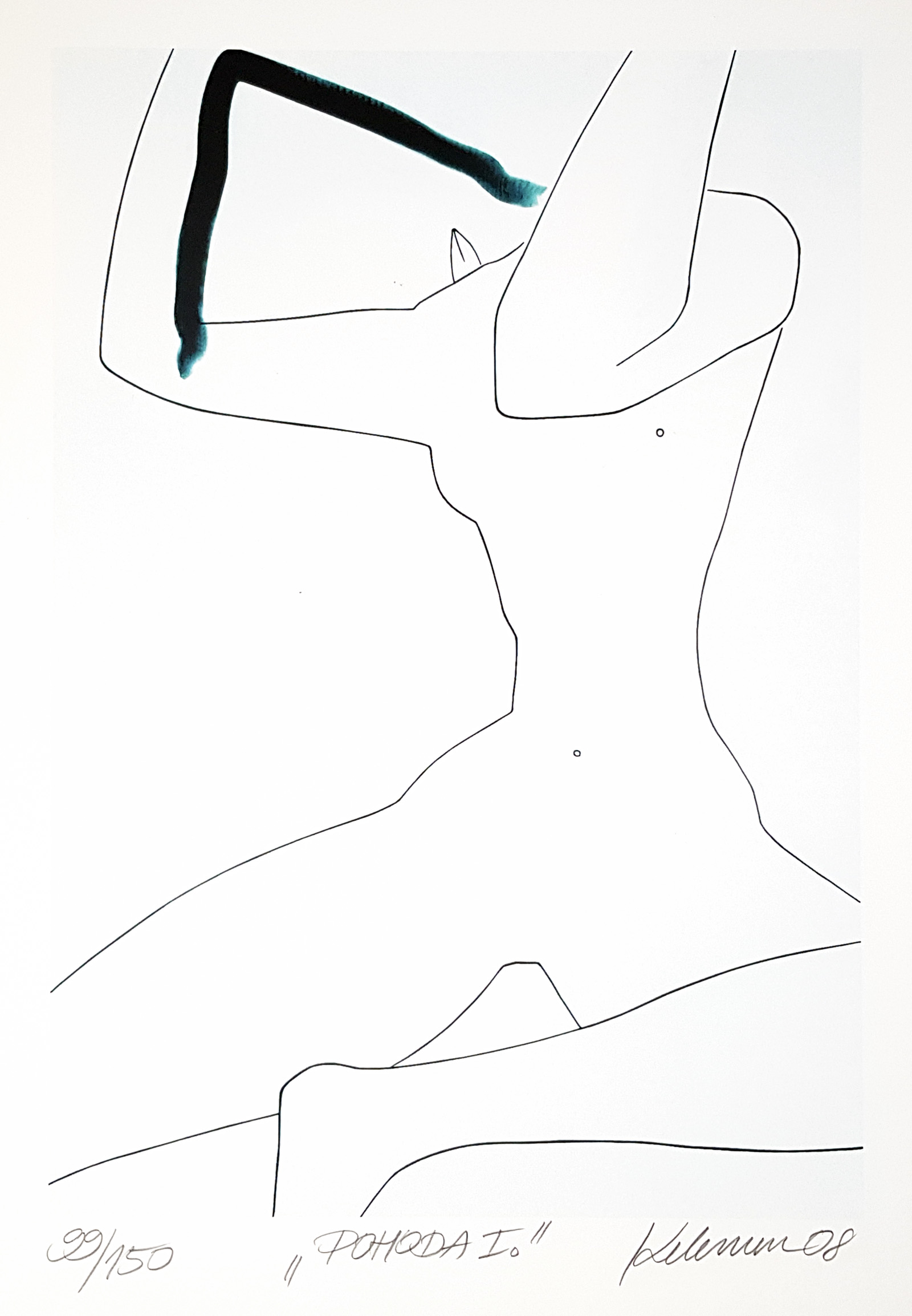 Pohoda I, Ján Kelemen, Galéria AVE, rámovanie